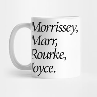 Morrissey, Marr, Rourke, Joyce Mug